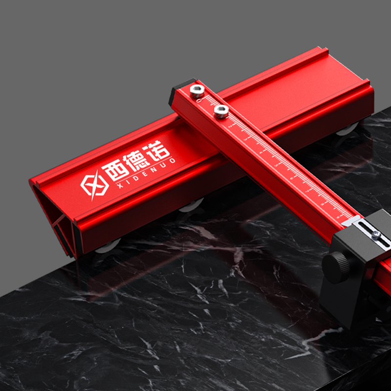 XDN-8 Стальная линейка Легкий мини-нож для толкания стекла в форме буквы Т